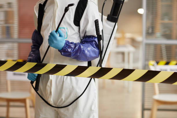 Professional Infectious Disease Decontamination technician working in Henniker, NH